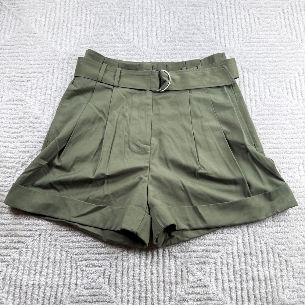 Elizabeth and James Shorts Women's 10/30 Olive Green Safari Gorpcore Utility